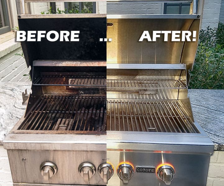 Grill Deep Cleaning Service